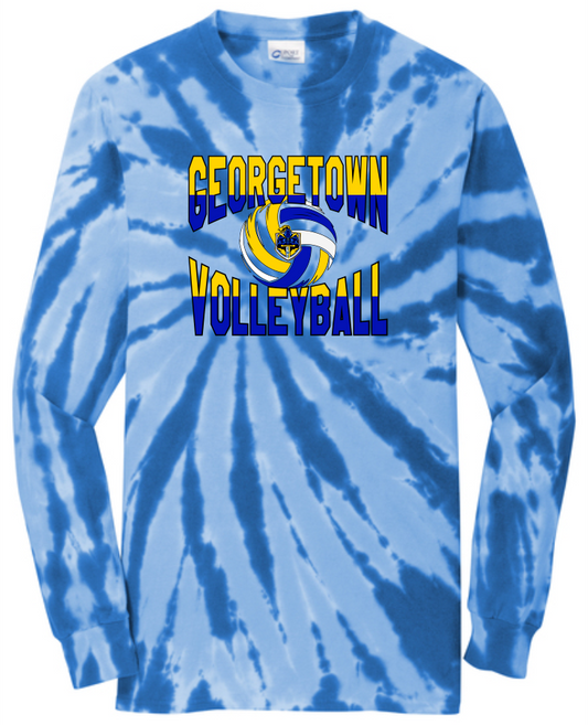 PC147LS Port & Co™ Tie-Dye Long Sleeve Tee